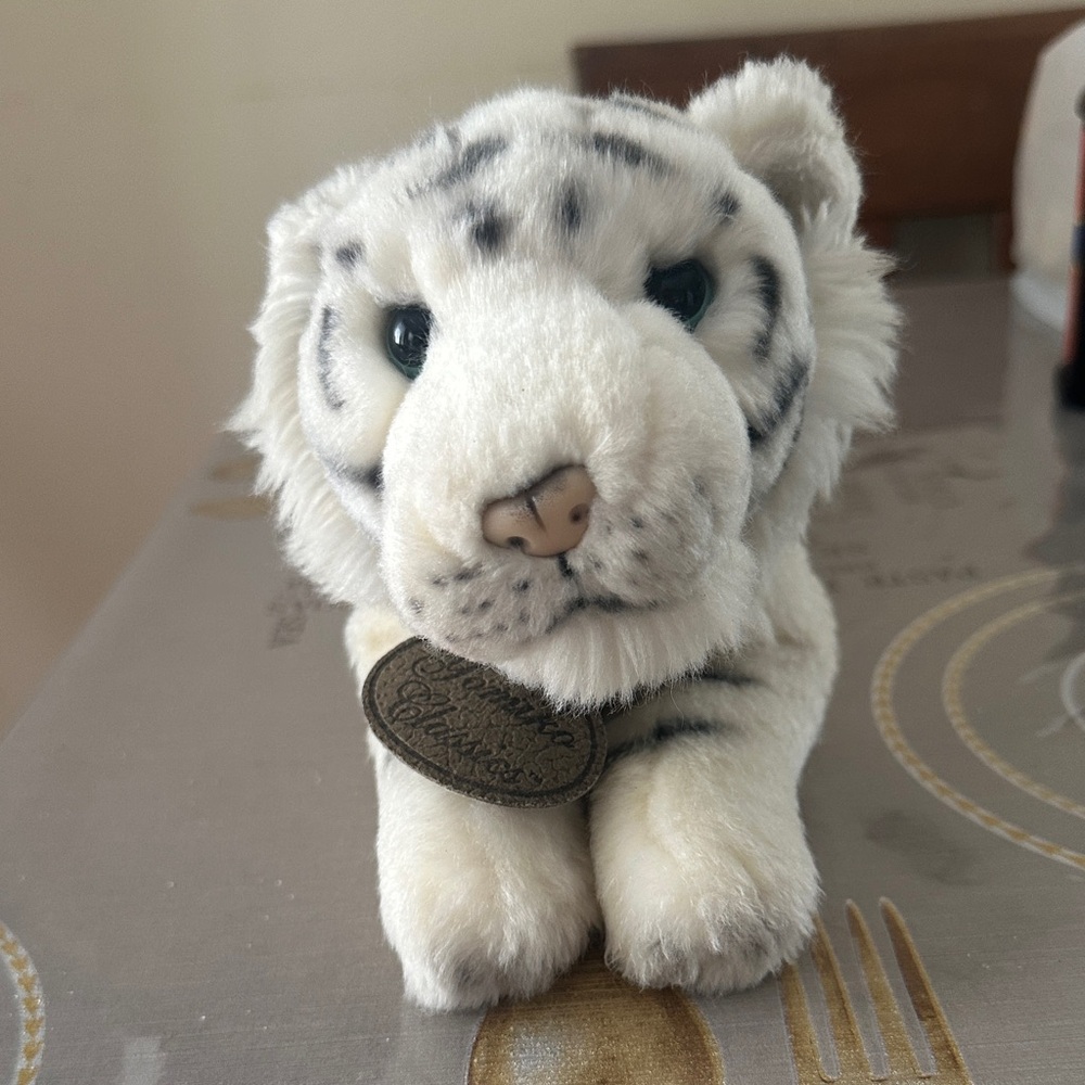 Charming White Tiger Plush
